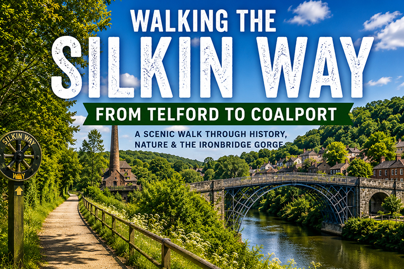 Walking the Silkin Way from Telford to Coalport